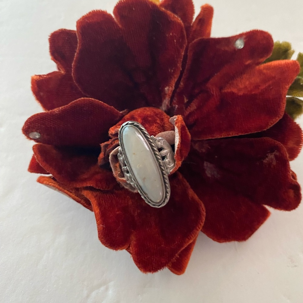 Vintage Natural Stone Ring - Picture 11 of 12